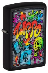 Zippo Street Art Dizayn Çakmak