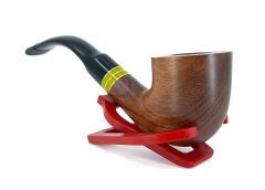 Dapper Bent Apple Erica Wood (Funda Kökü) Pipo 9 mm Filtreli El Yapımı - 2425