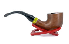 Dapper Bent Apple Erica Wood (Funda Kökü) Pipo 9 mm Filtreli El Yapımı - 2425