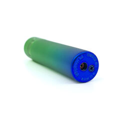 Clipper Özel Kutusunda Metal Çakmak - Yeşil/Mavi Spektrum Mat