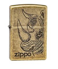 Zippo Rhino Head Dizayn Çakmak