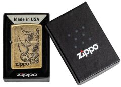 Zippo Rhino Head Dizayn Çakmak