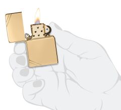 Zippo Vintage High Polish Brass