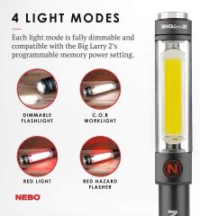 Nebo 6737 Big Larry 2 500 Lümen Fener