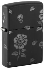 Zippo Flower Skulls Dizayn Çakmak