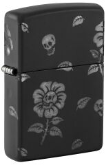 Zippo Flower Skulls Dizayn Çakmak