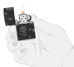 Zippo Flower Skulls Dizayn Çakmak