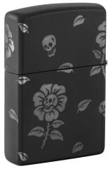 Zippo Flower Skulls Dizayn Çakmak