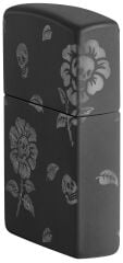 Zippo Flower Skulls Dizayn Çakmak