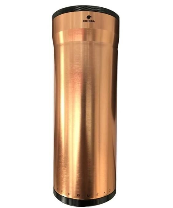 Humidor / Metal Puro Saklama Kutusu Bronz