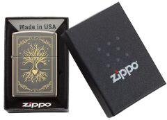 Zippo Tree Of Life Card Dizayn Çakmak