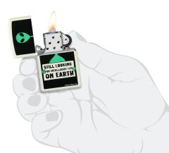 Zippo Buck Wear Alien - Uzaylı Dizayn Çakmak