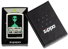 Zippo Buck Wear Alien - Uzaylı Dizayn Çakmak
