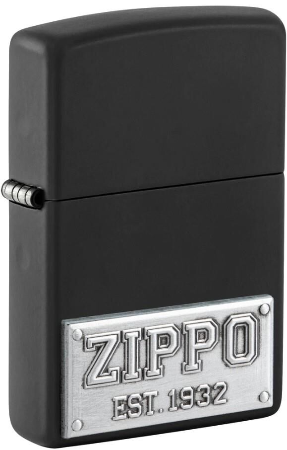 Zippo License Plate Amblem Dizayn Çakmak