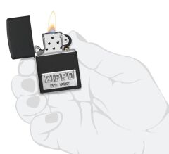 Zippo License Plate Amblem Dizayn Çakmak