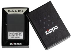 Zippo License Plate Amblem Dizayn Çakmak
