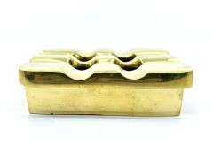 Pirinç Döküm Küllük Kare - 10 cm x 10 cm