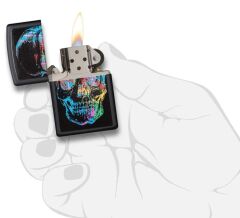 Zippo Colorful Skull Dizayn Çakmak