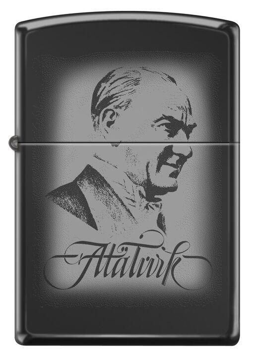 Zippo Atatürk Foto Dizayn Çakmak