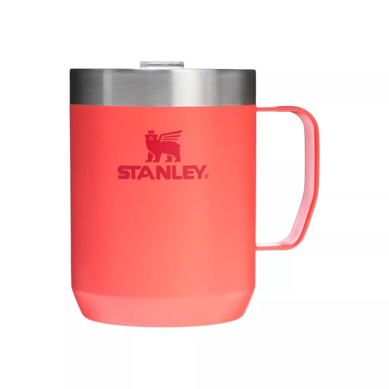 The Legendary Camp Mug Kapaklı Termos Bardak 0.23L  08 OZ - Hot Coral