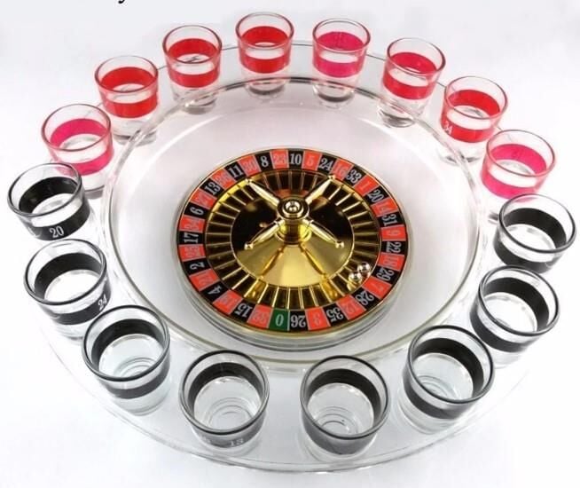 16'lı Shot Bardaklı Rulet Oyunu