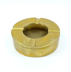 Pirinç Döküm Küllük Yuvarlak 9 cm