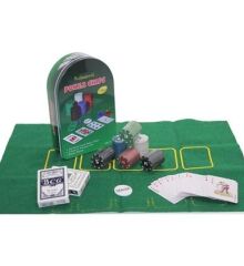 Poker Oyun Seti 120 Parça Metal Kutulu