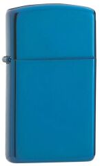 Zippo Slim High Polish Blue Çakmak
