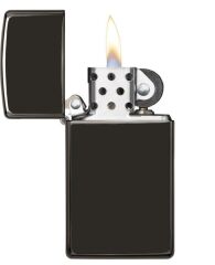 Zippo Slim High Polish Black Çakmak