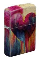 Zippo Heart Grafitti Dizayn Çakmak