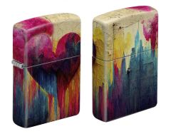 Zippo Heart Grafitti Dizayn Çakmak