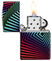 Zippo Rainbow Pattern Dizayn Çakmak