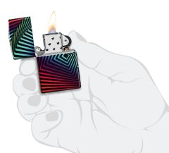 Zippo Rainbow Pattern Dizayn Çakmak