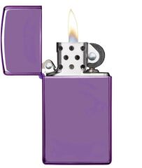 Zippo Slim High Polish Purple Çakmak
