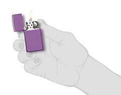 Zippo Slim High Polish Purple Çakmak