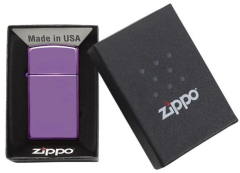 Zippo Slim High Polish Purple Çakmak