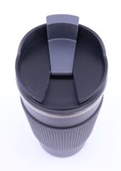 Çift Katmanlı Paslanmaz Çelik Sızdırmaz Termos Bardak 500 Ml Kupa - Siyah