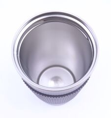 Çift Katmanlı Paslanmaz Çelik Sızdırmaz Termos Bardak 500 Ml Kupa - Siyah