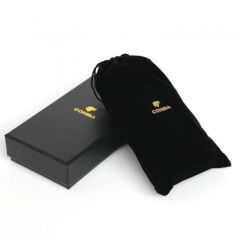 Seyahat Humidor / Puro Saklama Kutusu Sarı-Siyah