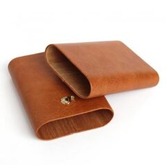 Cohiba Seyahat Humidor / Puro Saklama Kutusu Kahverengi