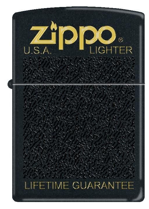 Zippo Black Plastic Box Çakmak
