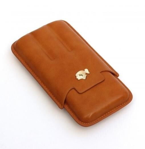 Seyahat Humidor / Puro Saklama Kutusu 3 Bölmeli Taba