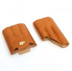 Seyahat Humidor / Puro Saklama Kutusu 3 Bölmeli Taba