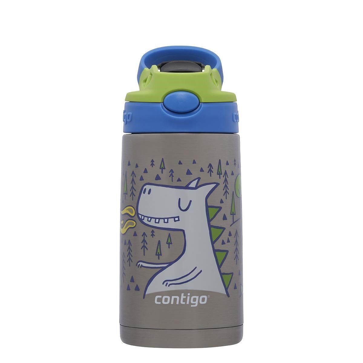 Contigo Gizmo Dragon Çelik Çocuk Suluğu 420ML - Mavi
