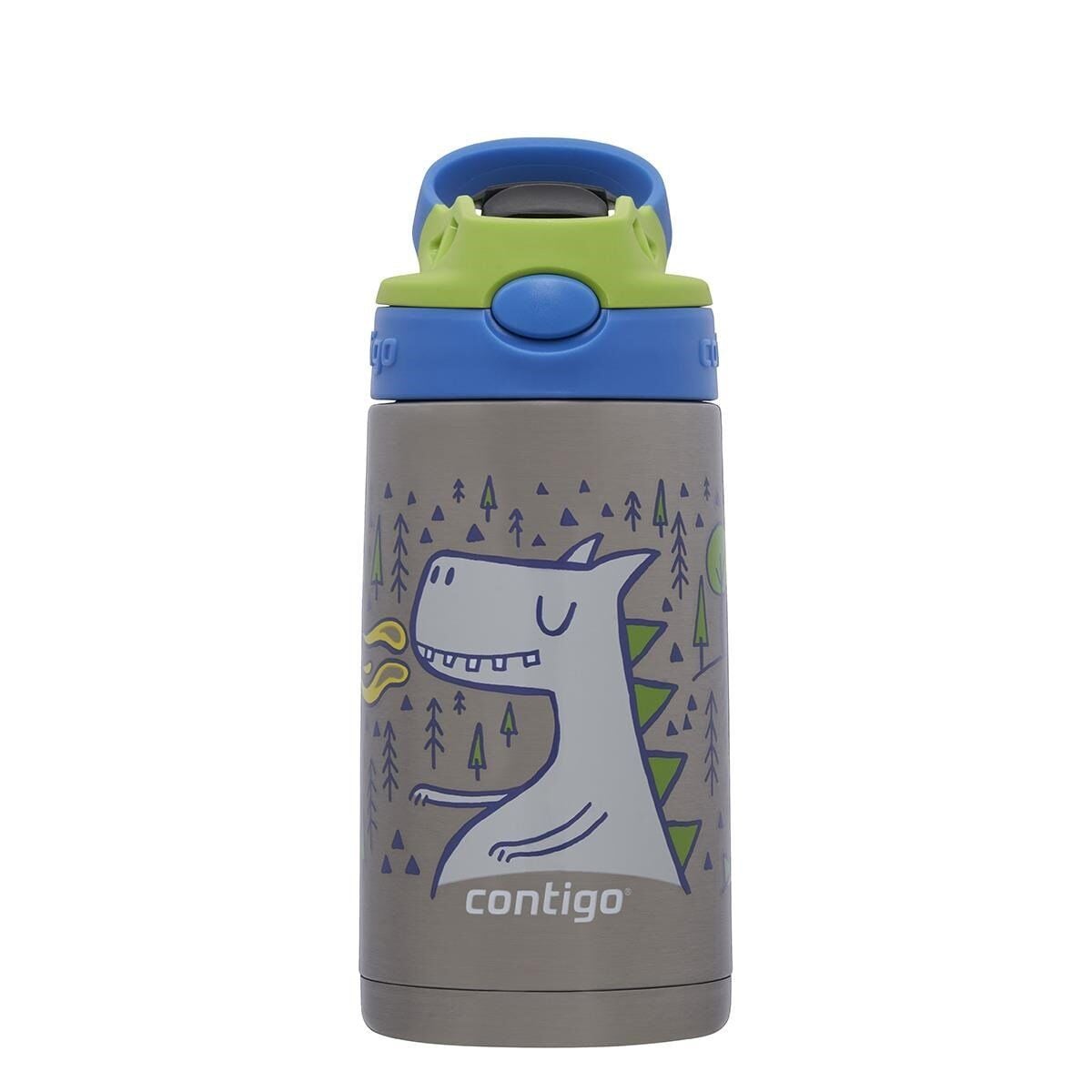 Contigo Gizmo Dragon Çelik Çocuk Suluğu 420ML - Mavi