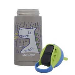 Contigo Gizmo Dragon Çelik Çocuk Suluğu 420ML - Mavi