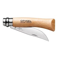 Opinel Inox No 7 Kayın Saplı Paslanmaz Çelik Çakı