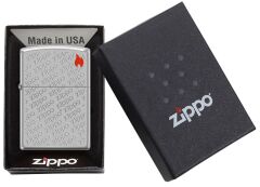 Zippo Logo Flame Dizayn Çakmak