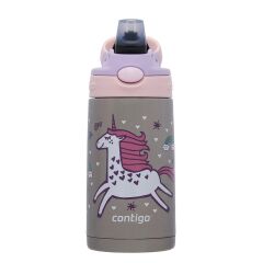 Contigo Gizmo Dragon Çelik Çocuk Suluğu 420ML - Pembe