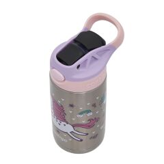 Contigo Gizmo Dragon Çelik Çocuk Suluğu 420ML - Pembe